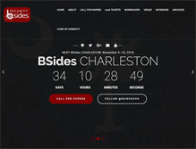 Tablet Screenshot of bsidescharleston.com